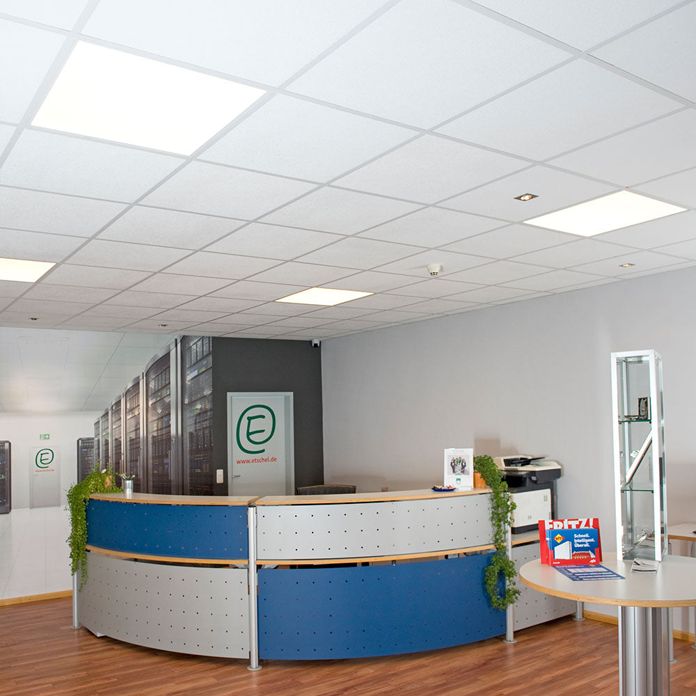 DOTLUX LED-Aufbauleuchte PANELbig 600x600mm 37W COLORselect mit 4poligem Stecker für HCL