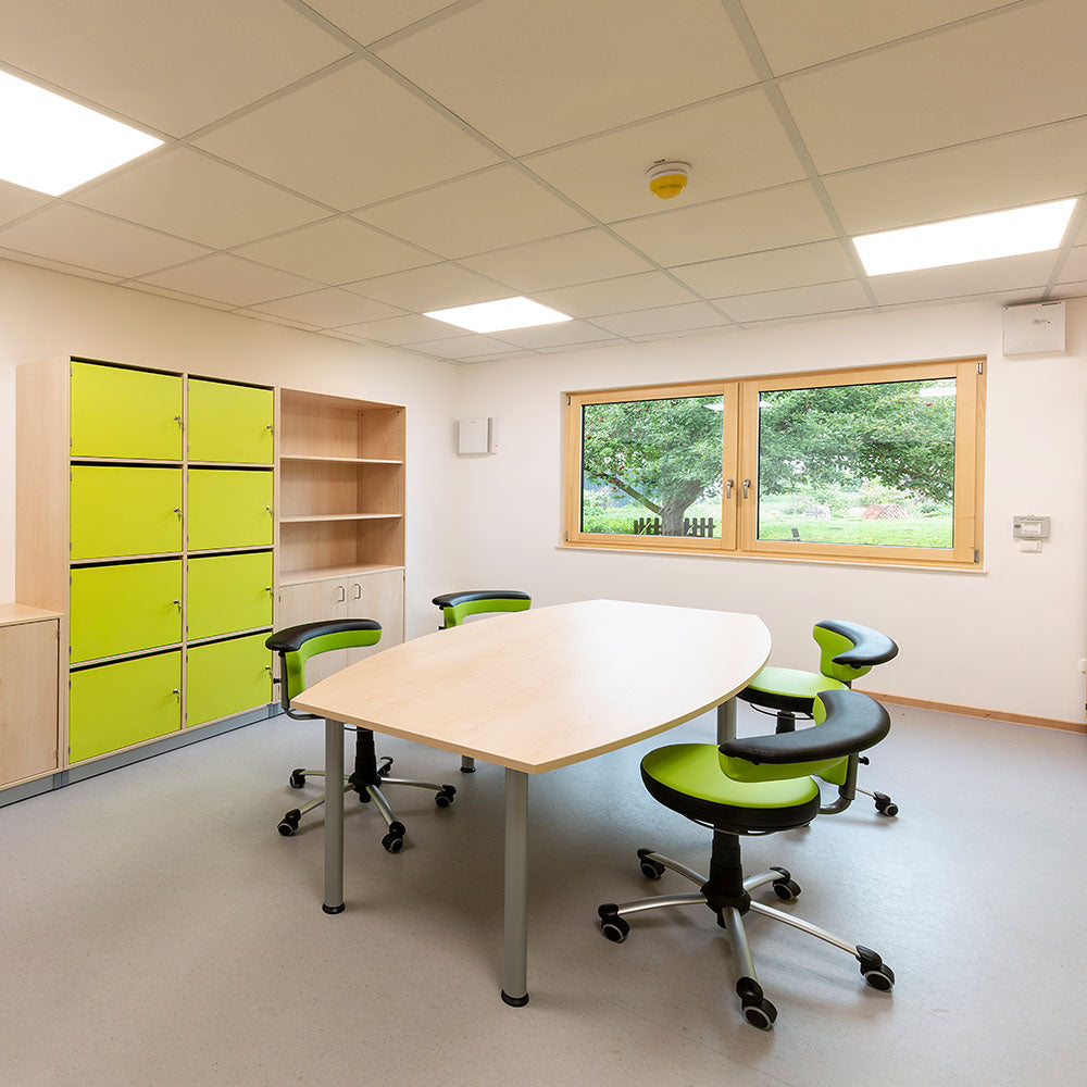 DOTLUX LED-Aufbauleuchte PANELbig 600x600mm 37W COLORselect mit 4poligem Stecker für HCL