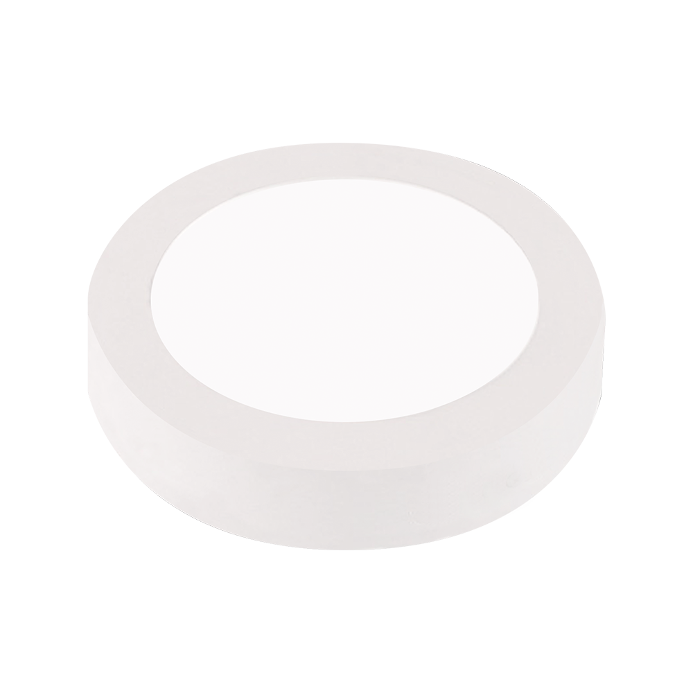 DOTLUX LED-Panel TOPround Ø225mm 18W 3000K mit Aufbaurahmen rund