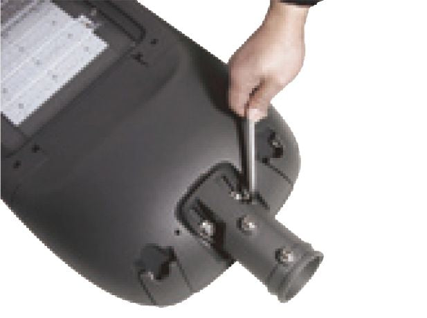 DOTLUX LED-Strassenleuchte BELUGAmini 19-38W 4000K SKII 10m Kabel ohne Mastadapter