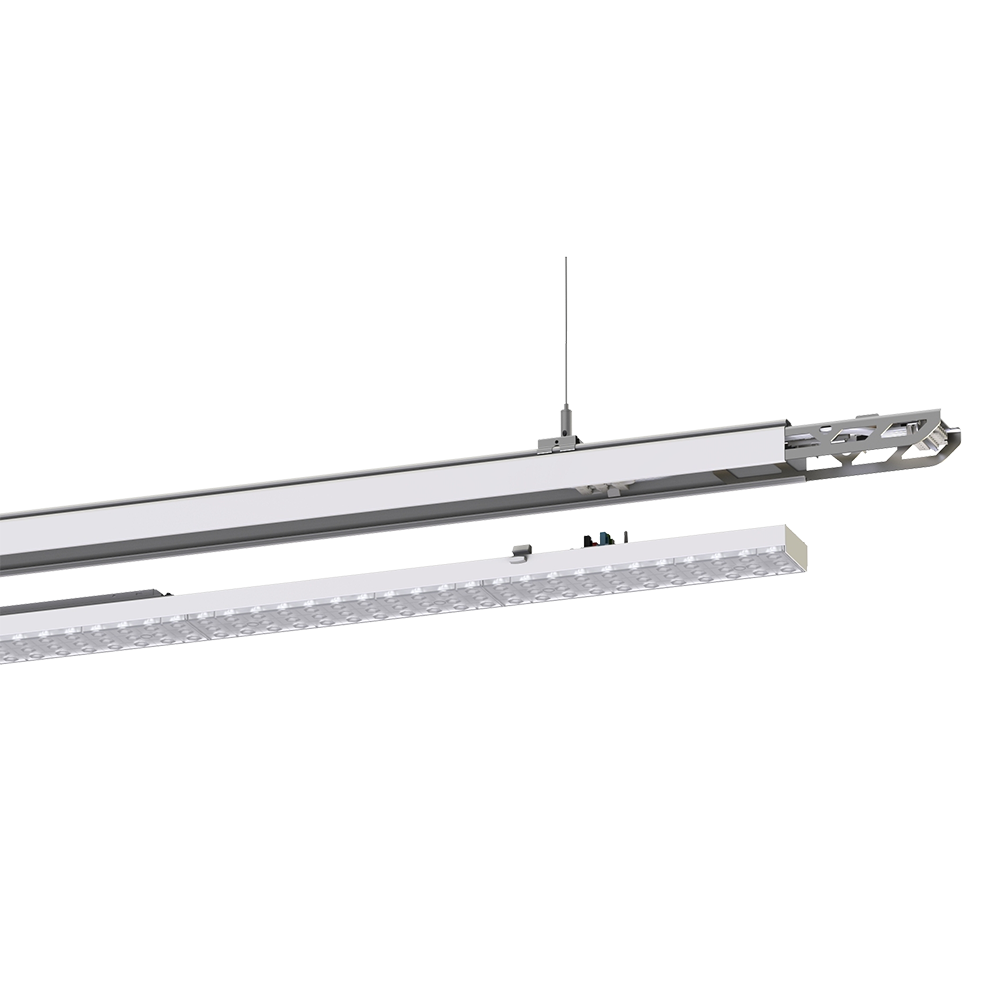 DOTLUX LED-Leuchteneinsatz LINEAselect 1437mm 25-80W 4000K dimmbar 1-10V 120° mit Notlichtbaustein