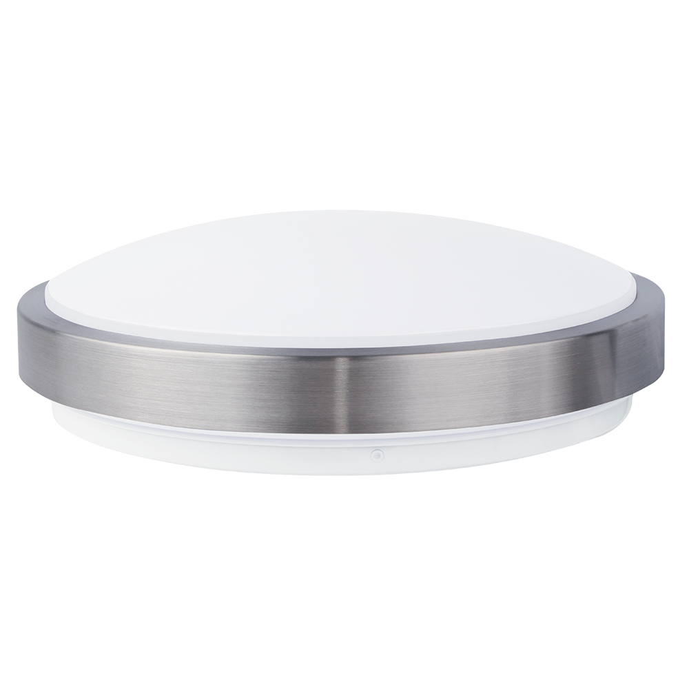 DOTLUX LED-Leuchte LUNAsilver Ø330mm 18W COLORselect IP44