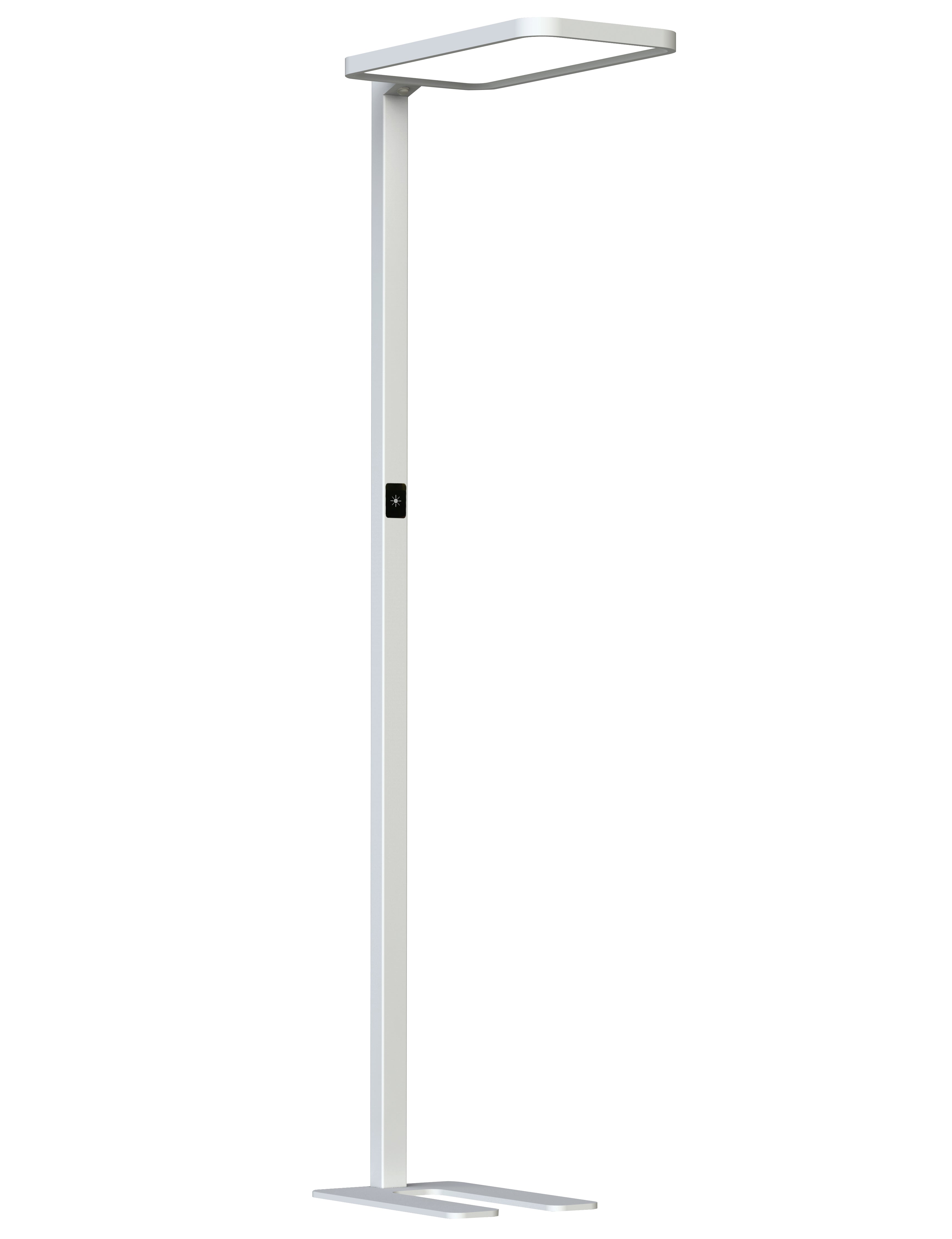 DOTLUX LED-Stehleuchte STUDIObutler 80W 4000K dimmbar silber