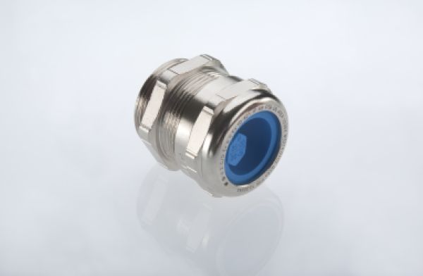 DOTLUX Kabelverschraubung z.B. für EX geschützt Messing-Vernickelt für MISTRALex