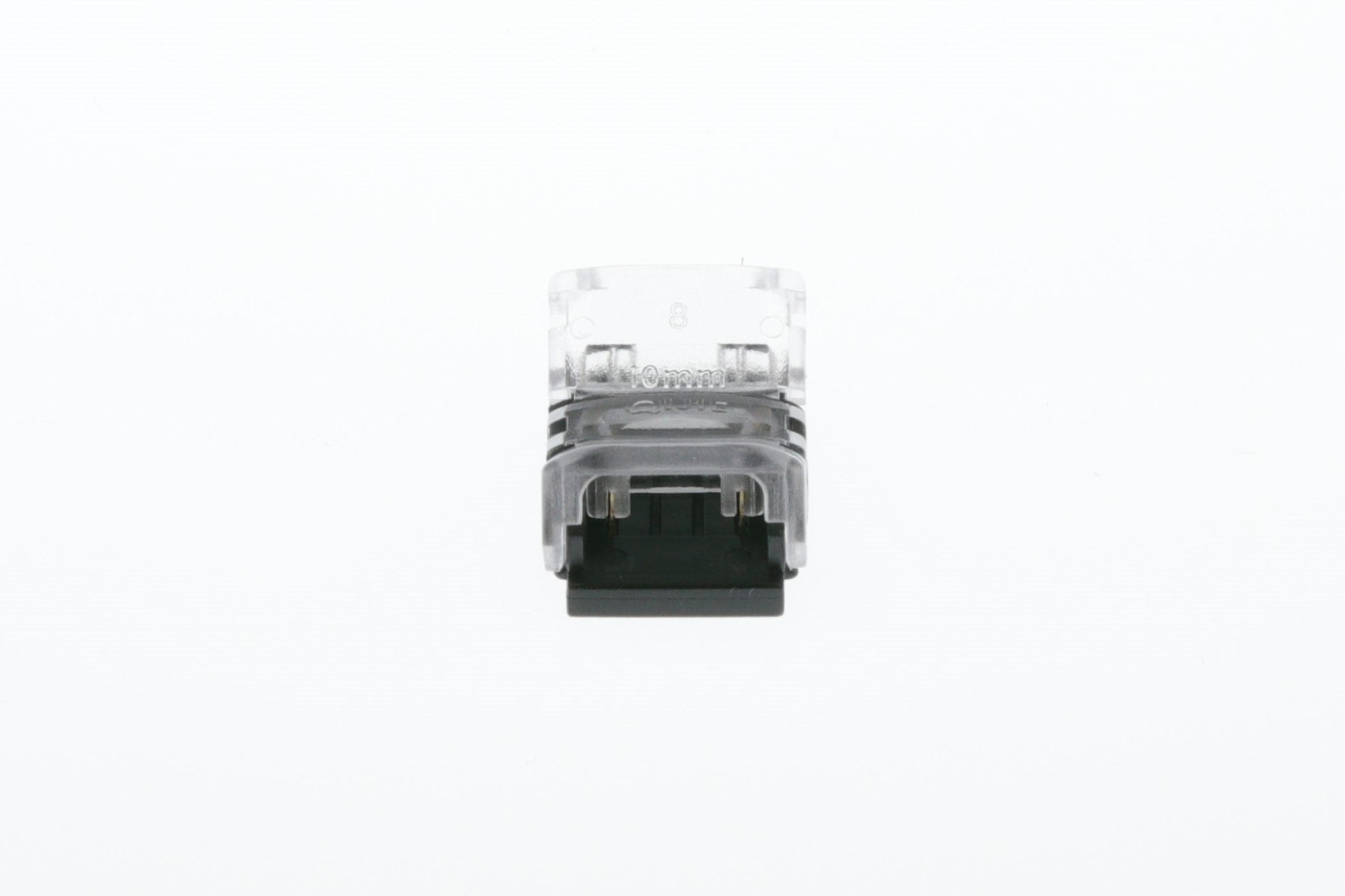 DOTLUX Klemmverbinder Streifen zu Streifen 2-polig für LED-Streifen 10mm MONO IP20 Set 5 Stück