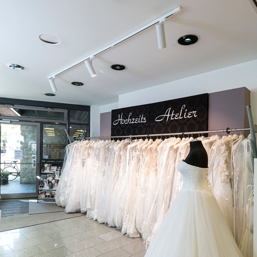 DOTLUX LED-Tracklight SLIMtrack 20-28W 4000K TRUE COLOR schwarz