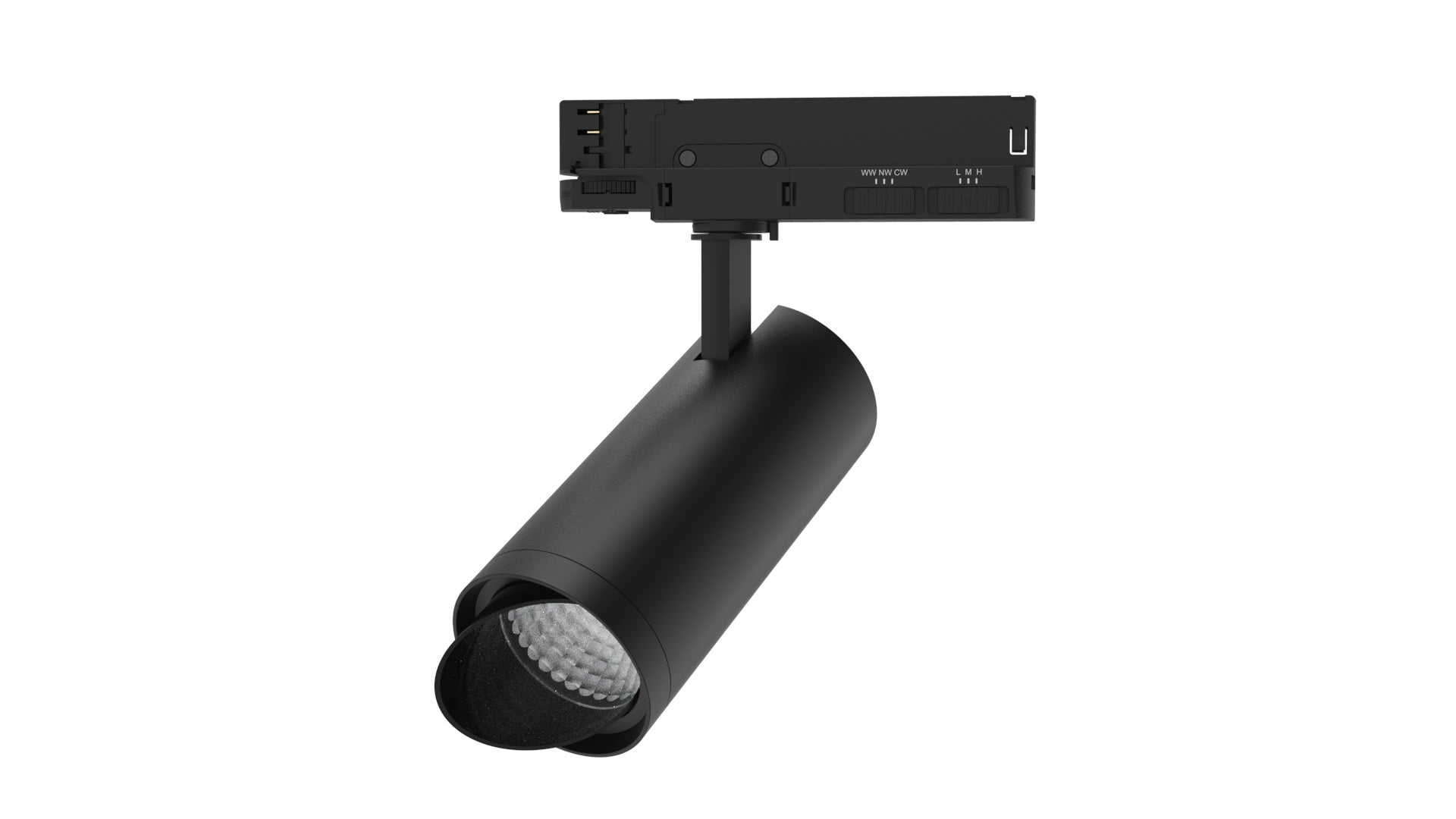 DOTLUX LED-Tracklight SLIMtrack-eco max.29W POWERselect & COLORselect schwarz 36°