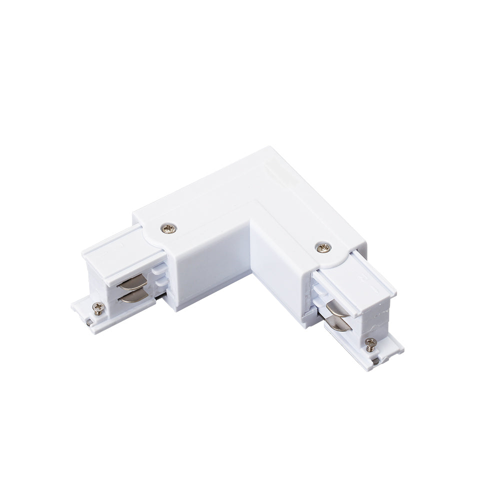DOTLUX 3 Phasen-Eckverbinder 90°, links, weiss