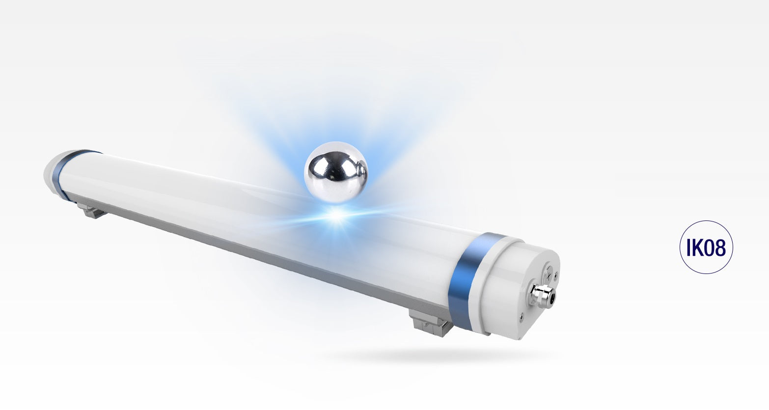 DOTLUX LED-Hallenflächenleuchte HALLprotect 145W 5000K DALI