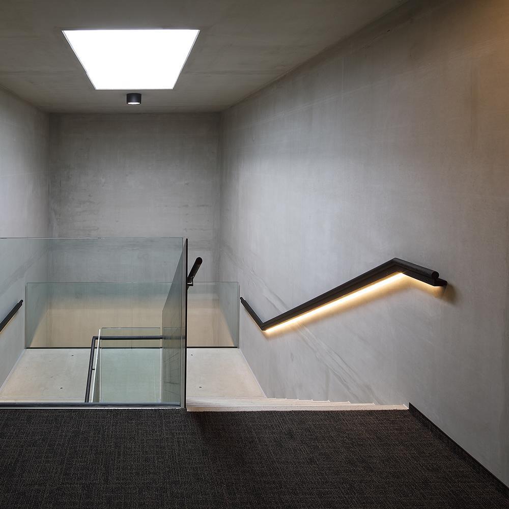 DOTLUX LED-Streifen 24W 8mm 2700K IP20 5m-Rolle inkl. 50cm Anschlusskabel beidseitig