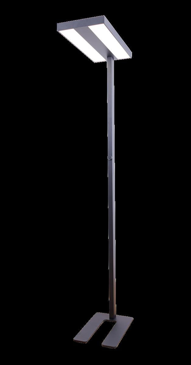 lilatec LED-Stehleuchte LUXODESK 60W 4000K tannengrün