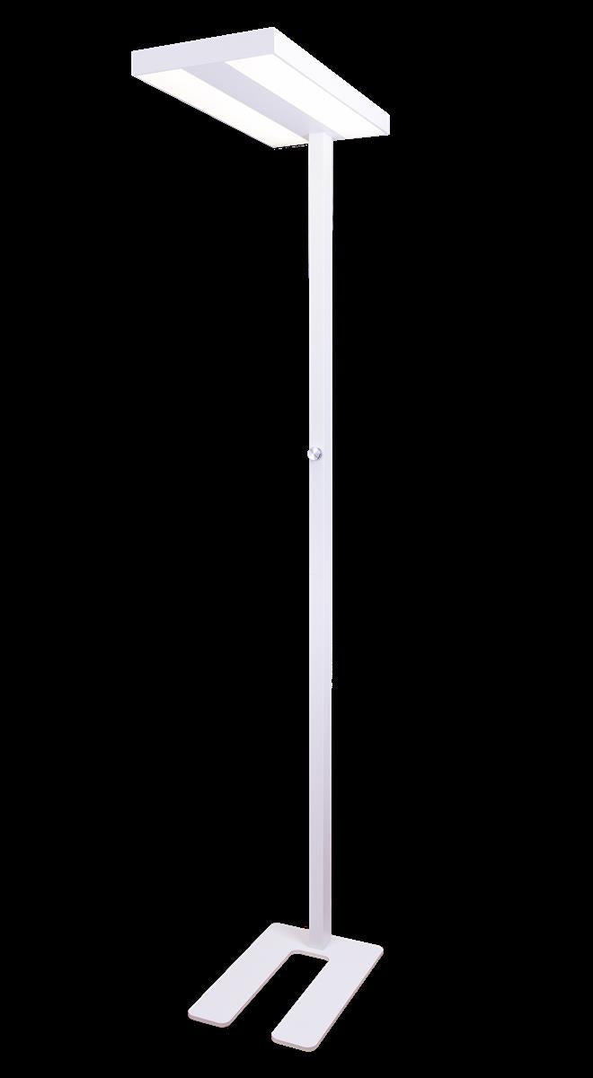 lilatec LED-Stehleuchte LUXODESK 60W 4000K weiß