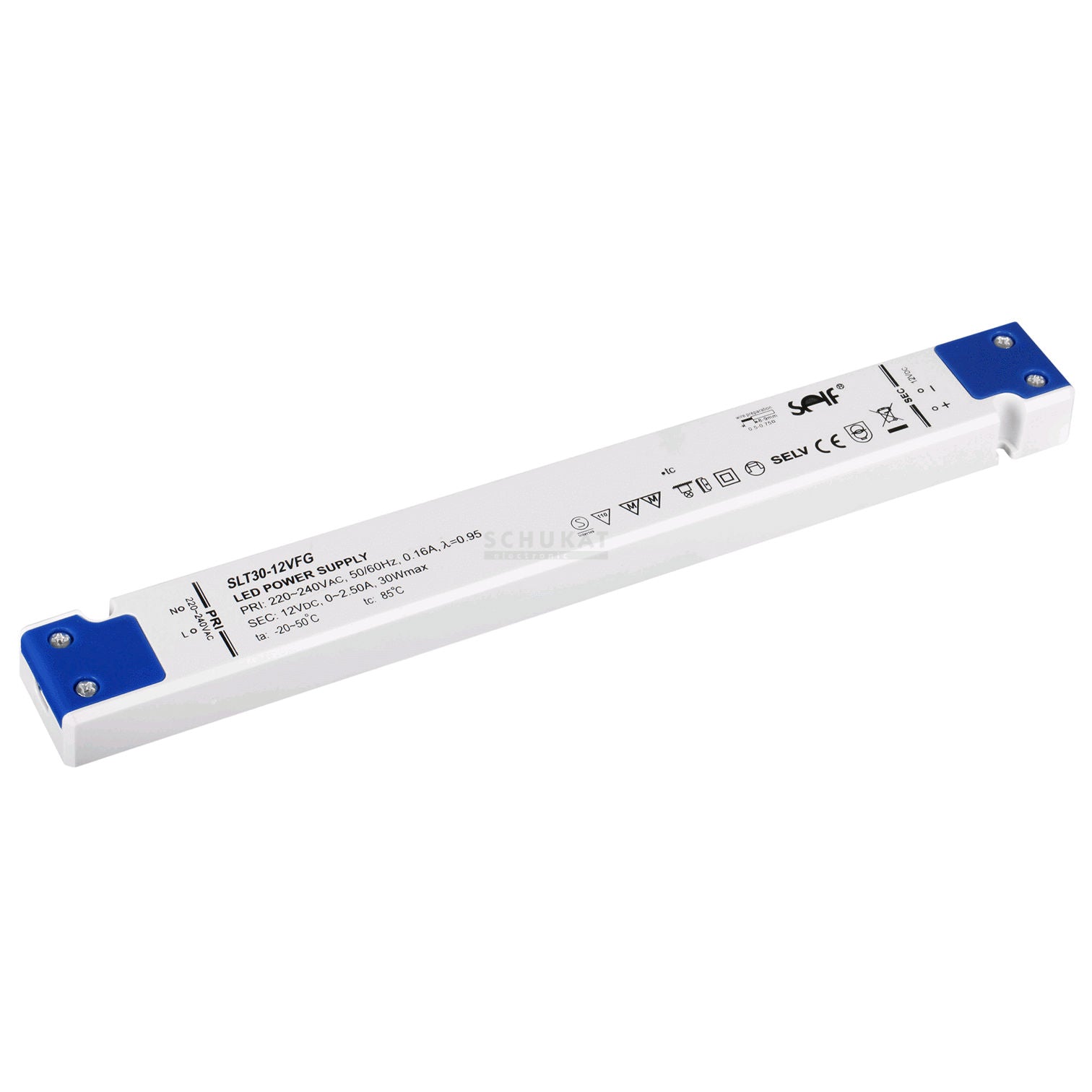 LED-Netzteil CV 24V DC 0-30W 0-1,25A nicht dimmbar IP20 Ultraflach