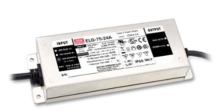 LED-Netzteil CV 24V DC 75W 3,15A IP67