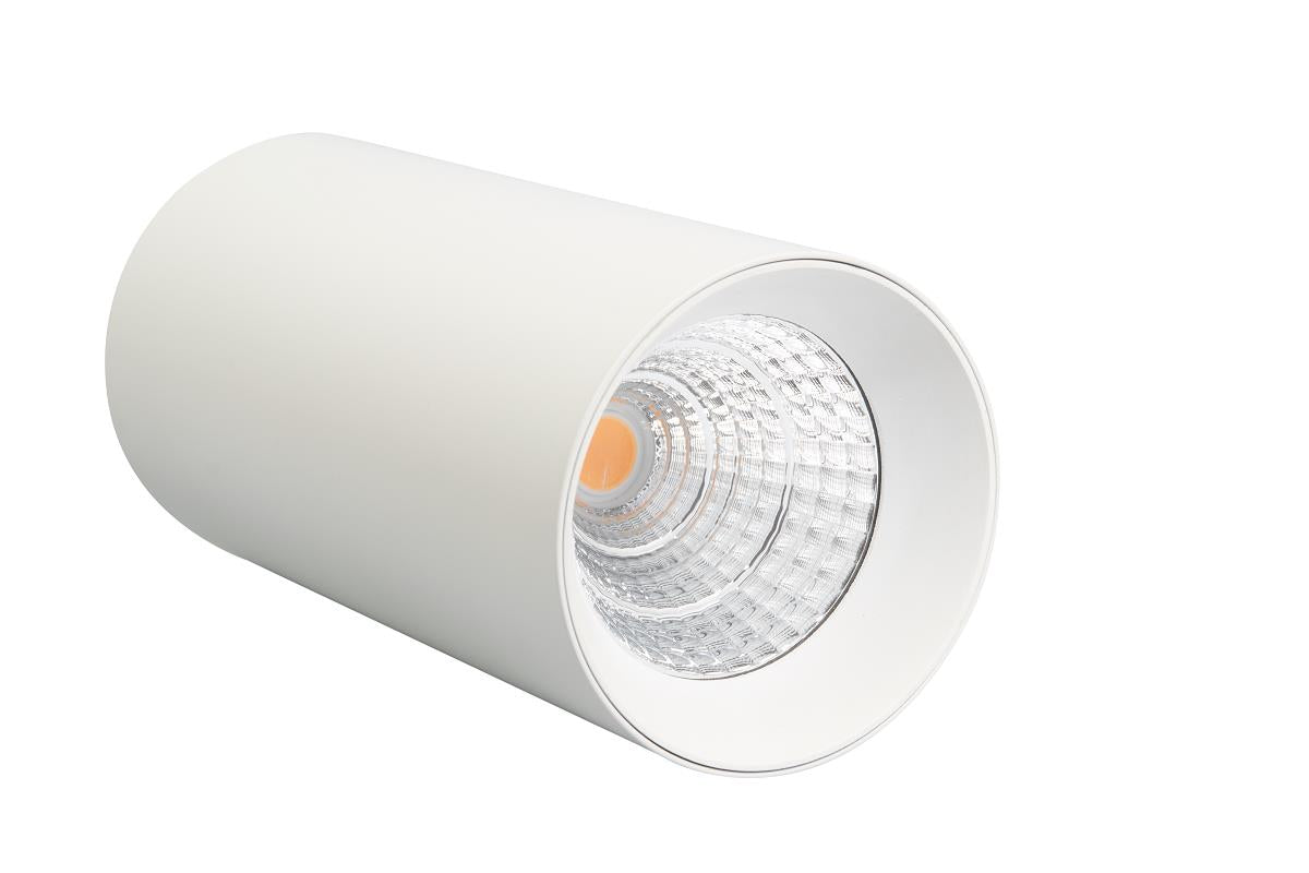 DOTLUX LED-Leuchte SLIMvario Ø80x160mm 18W 3000K weiß
