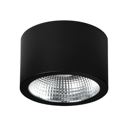 DOTLUX LED-Leuchte CIRCLEugr-top 25W 3000/4000/5700K COLORselect schwarz