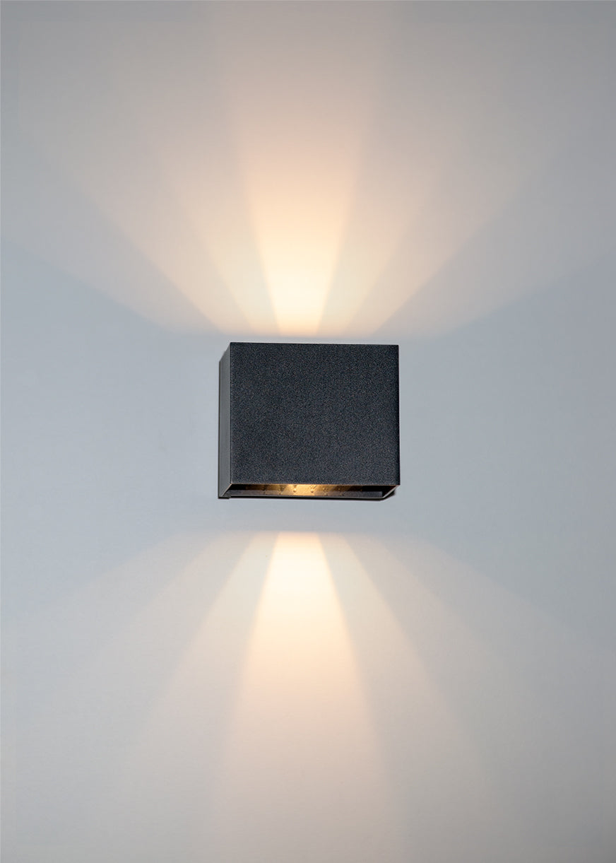 DOTLUX LED-Wandleuchte BEAMO 10W 3000K schwarz