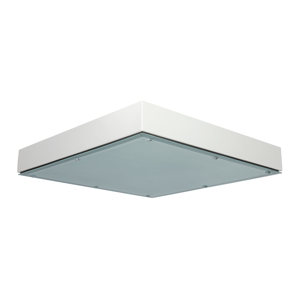 DOTLUX LED-Anbauleuchte QUADGUARDht 650x650mm 186W 4000K