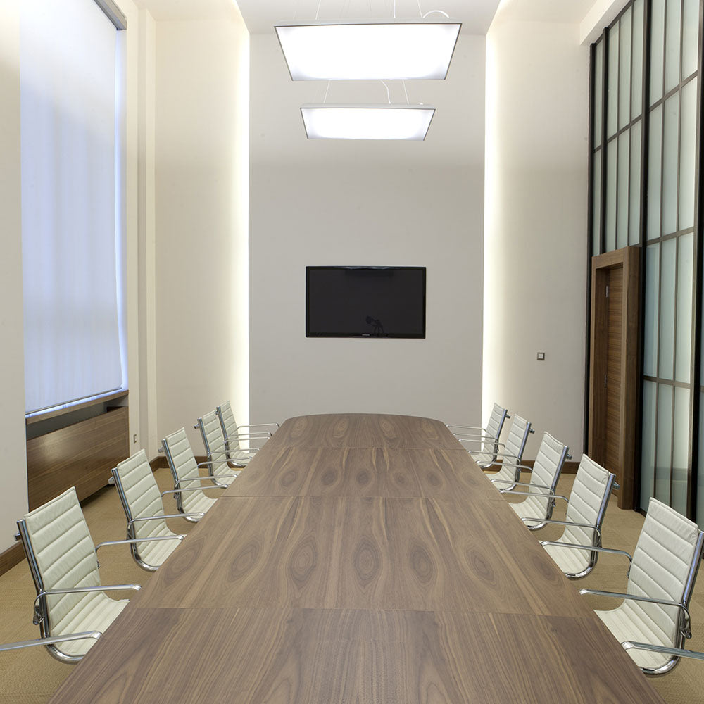 DOTLUX LED-Anbauleuchte QUADGUARDht 650x650mm 186W 4000K