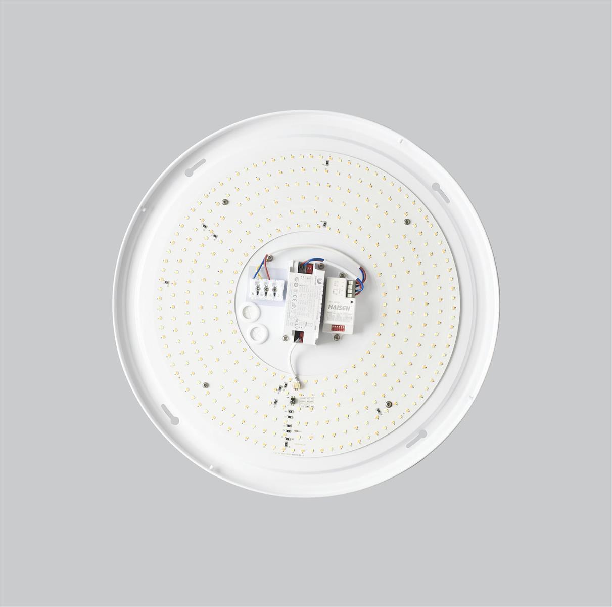 DOTLUX LED-Leuchte LUNAsensor IP44 Ø490mm 33W COLORselect