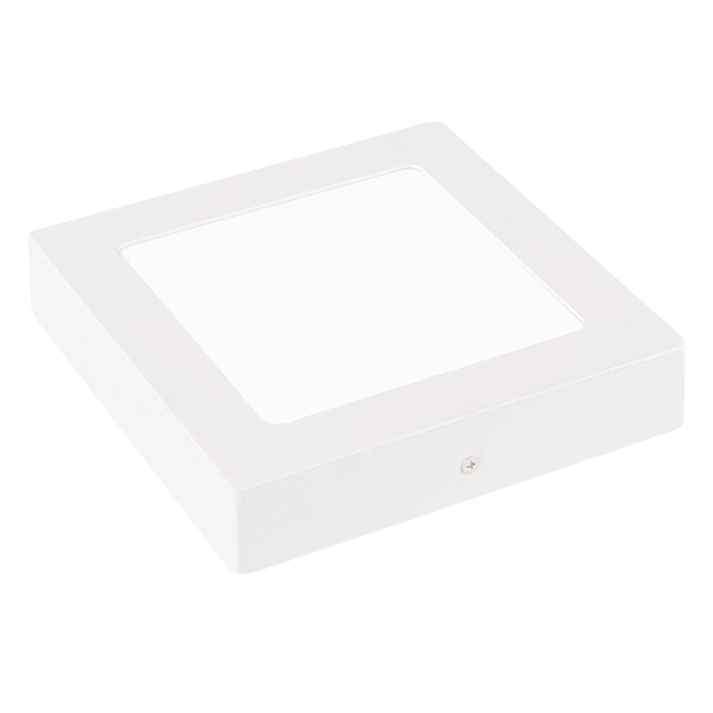 DOTLUX LED-Panel TOPsquare 225x225mm 18W 3000K mit Aufbaurahmen quadratisch