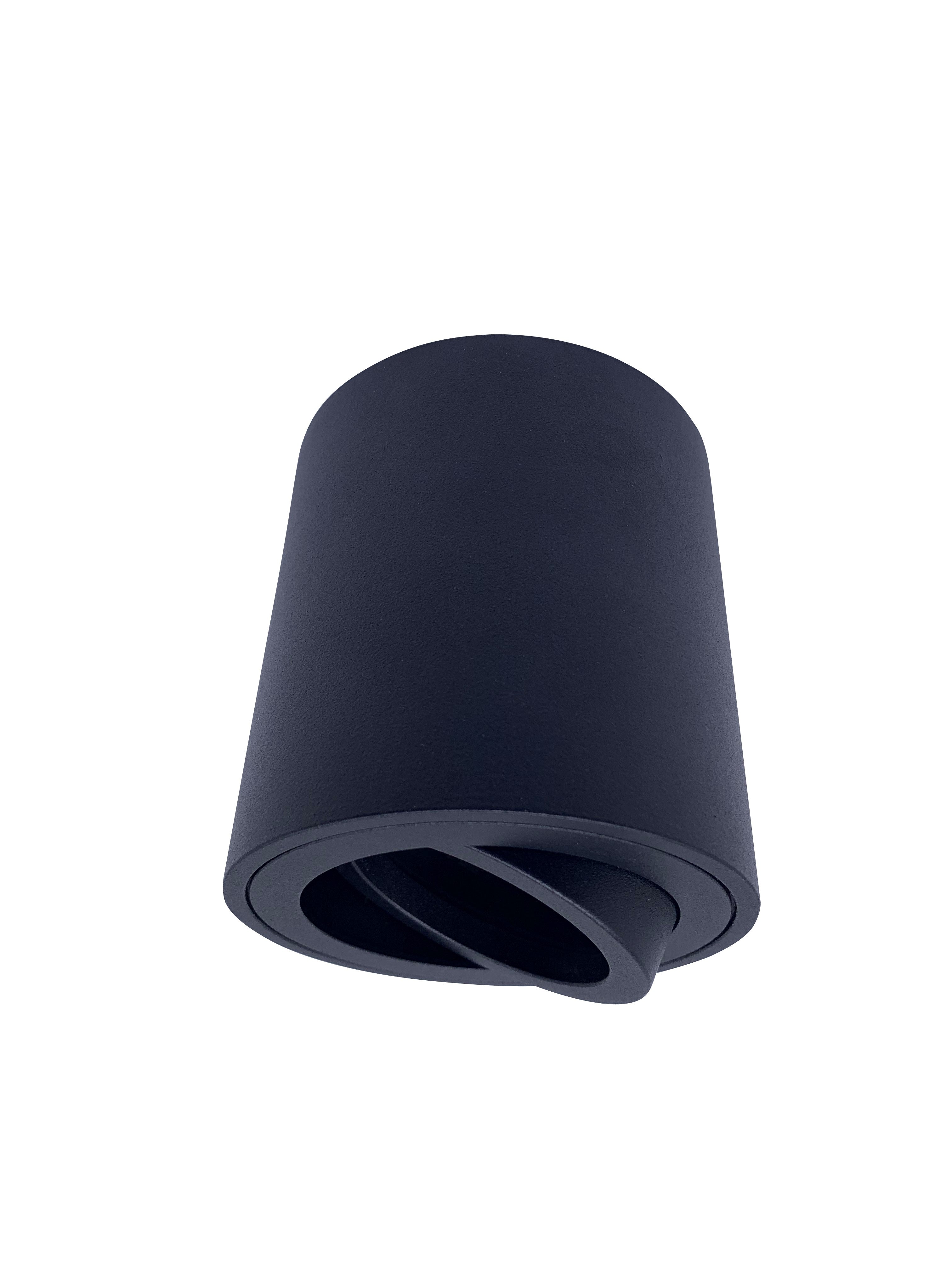 DOTLUX LED-Aufbaufassung TOPgu10 schwarz für GU10
