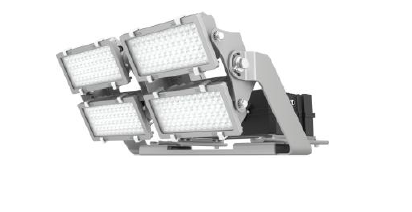 DOTLUX LED-Fluter HLFplus 800W 5000K 1-10V dimmbar 15° Abstrahlwinkel