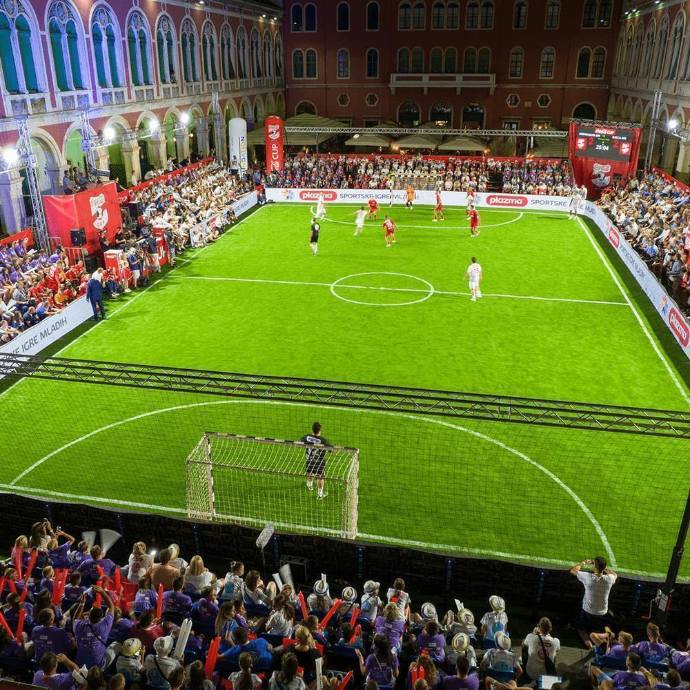 DOTLUX LED-Fluter HLFplus 1200W 4000K 1-10V dimmbar 100*38° Abstrahlwinkel