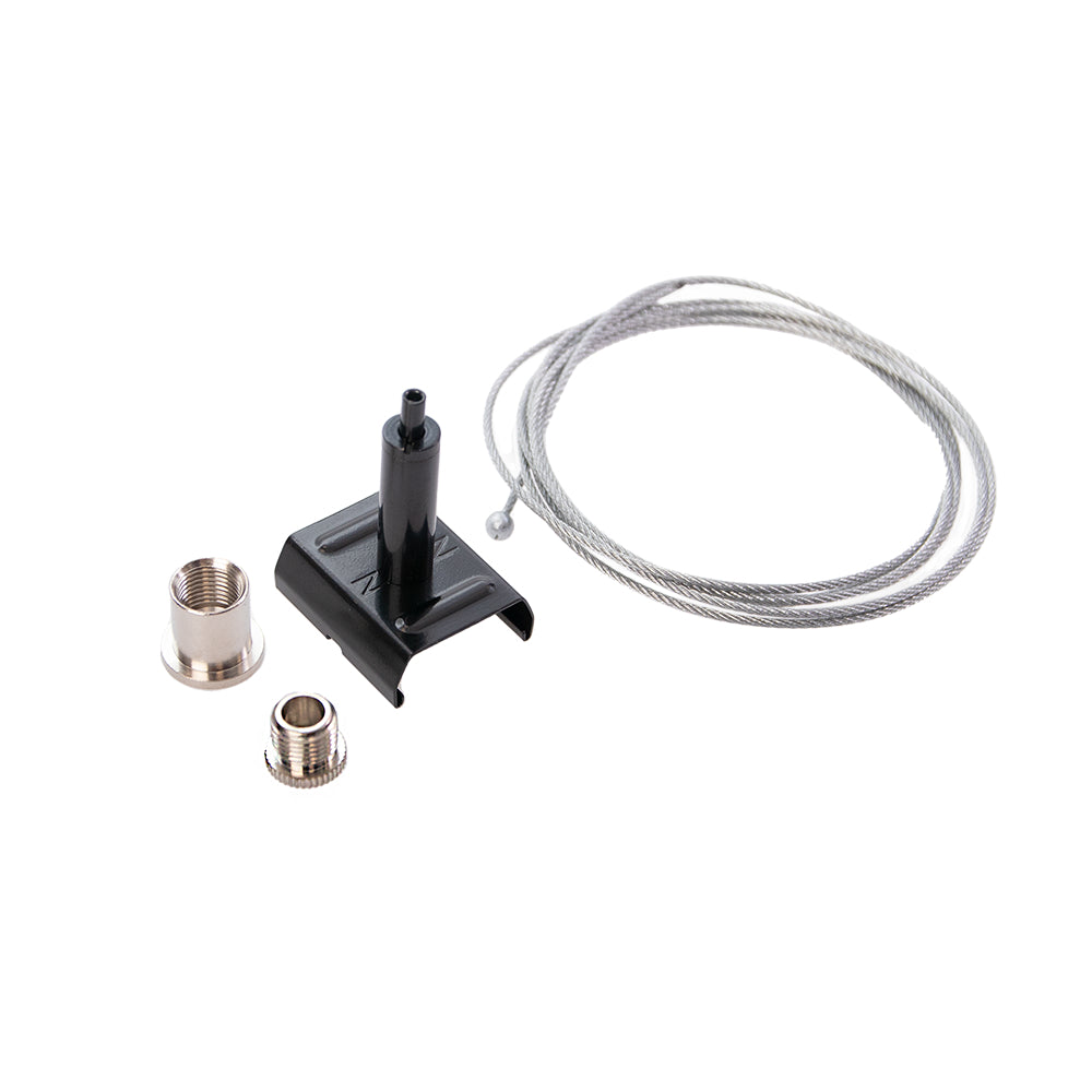 DOTLUX 3 Phasen-Schienenabhängungsset PRO, 1,5 m. Draht, schwarz