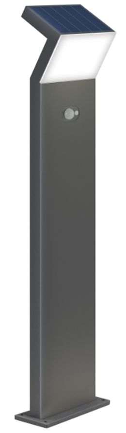 DOTLUX LED-Solar-Pollerleuchte FLASHground mit Sensor 100 cm 3,5W 3000K