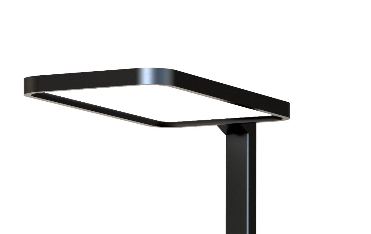 DOTLUX LED-Stehleuchte STUDIObutler 80W 4000K RA>82, schwarz - Kopf B-Ware