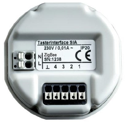 DOTLUX Funksendereinheit mit 4fach Taster mobile Version im Gehäuse mit 5m Kabel und Schuko-Stecker