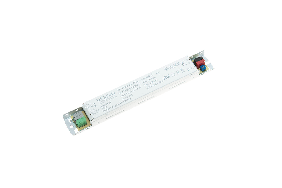 LED-Netzteil CV 24V DC 0-60W 0-2,5A nicht dimmbar IP20 linear