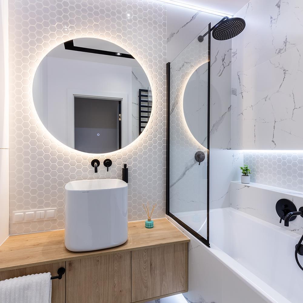DOTLUX LED-Streifen SIDEVIEW 48W 8mm 2700K IP20 5m-Rolle inkl. 50cm Anschlusskabel beidseitig