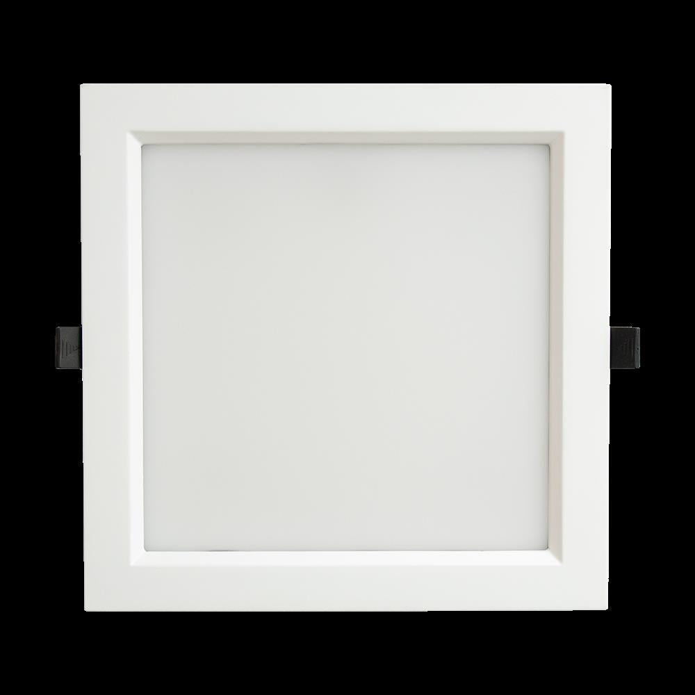 DOTLUX LED-Einbaupanel SQUAREip54 225x225mm IP54 18W COLORselect