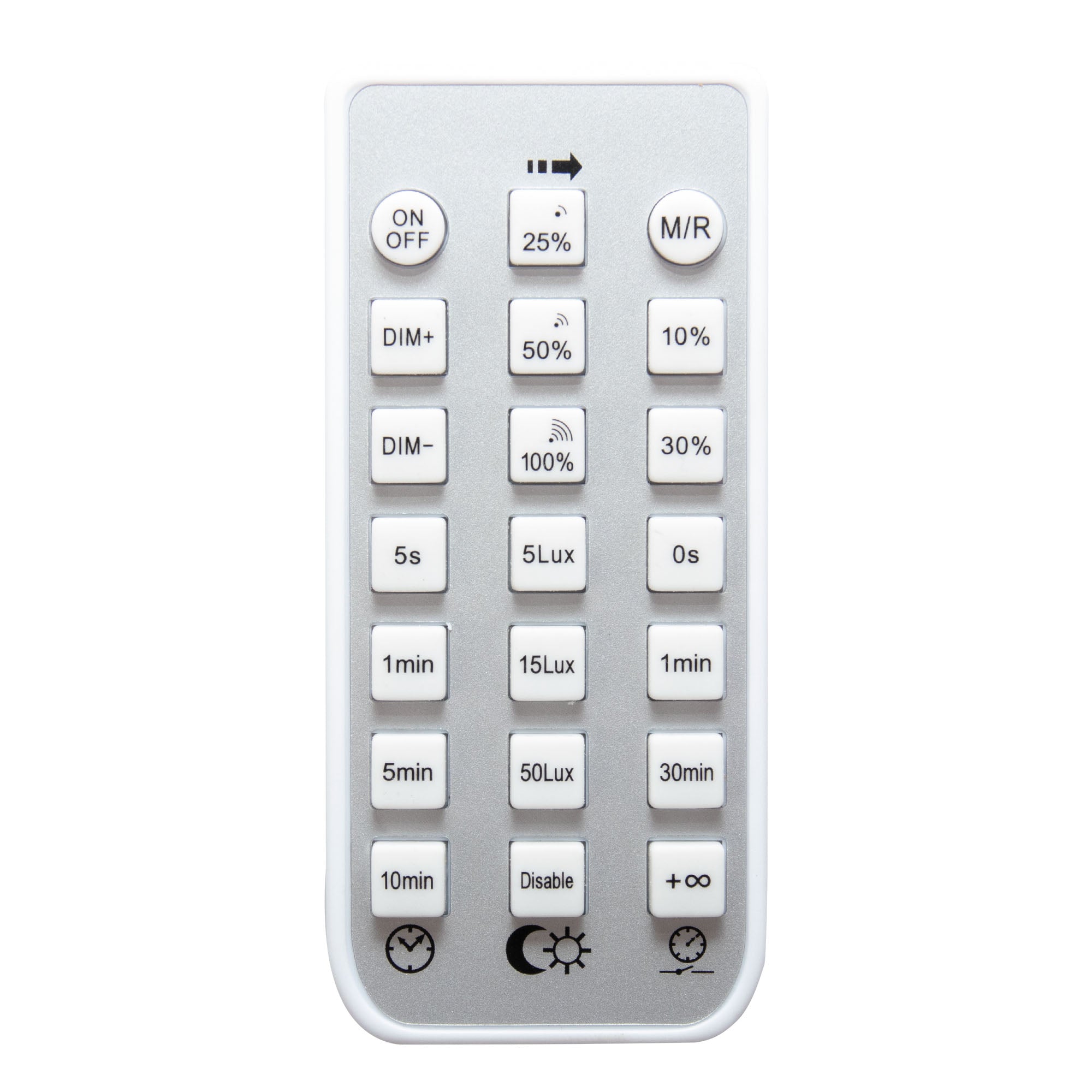 Fernbedienung für DOTLUX LED-Feuchtraumleuchte MISTRALsensor IP66 1540mm 39W 4000K gefrostet mit Radarsensor (2822-840120/2822-940120)