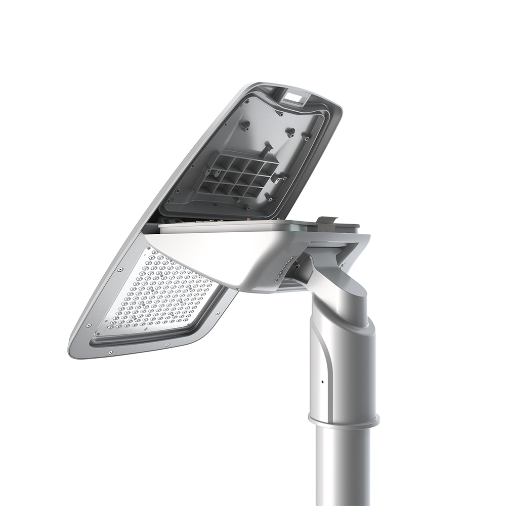 DOTLUX LED-Strassenleuchte DOLPHINmini 150W 3000K 1-10V dimmbar ohne Mastadapter