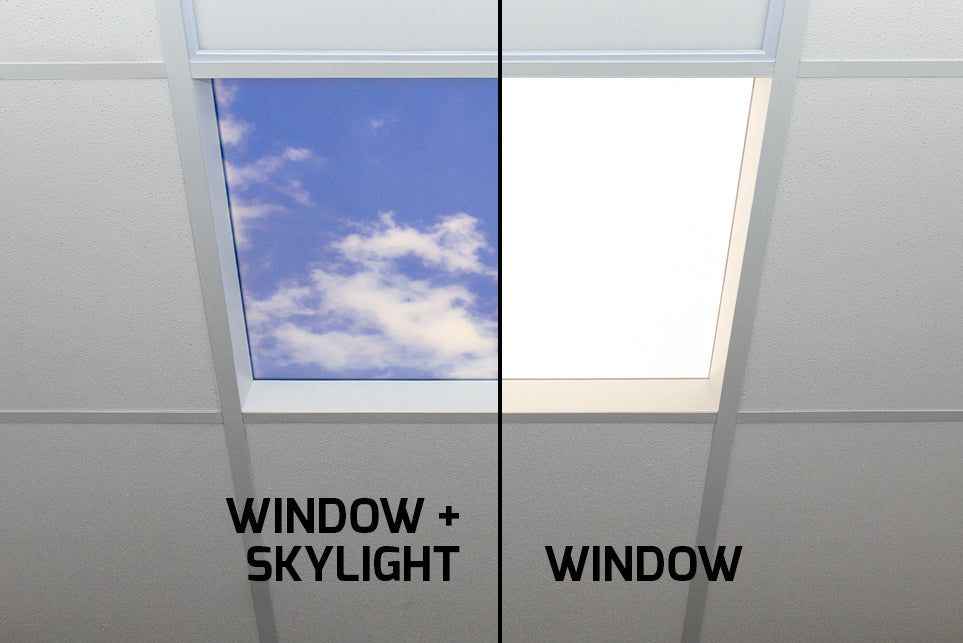 DOTLUX Einbaurahmen WINDOW für Deckenmontage versenkt 620x620mm LED-Panele