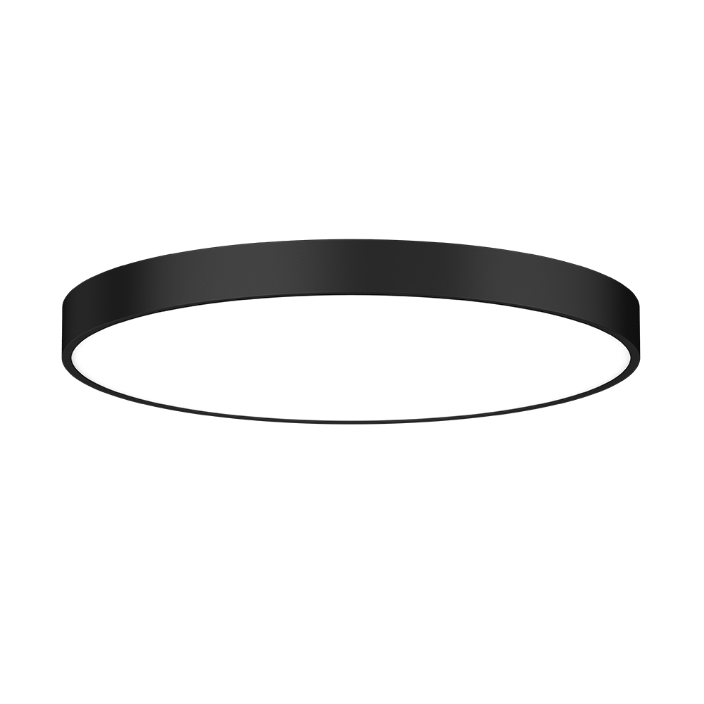 DOTLUX LED-Leuchte DISCugr Ø800mm 75W COLORselect und DALI schwarz