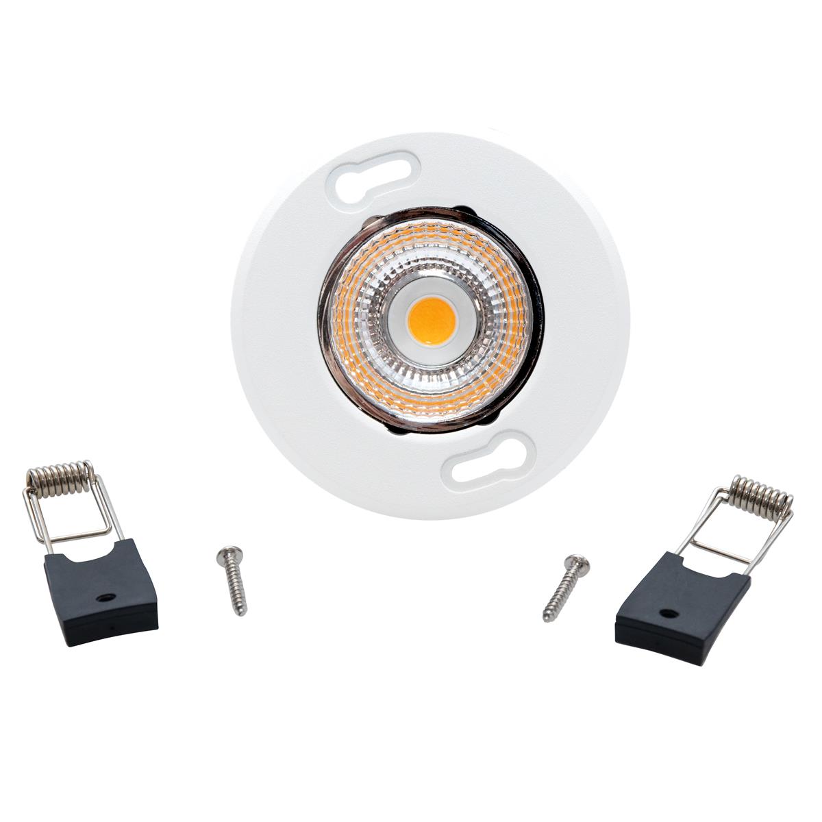 DOTLUX LED-Einbauleuchte MULTISCREW 5W 3000K dimmbar