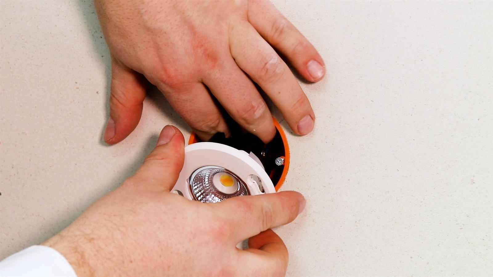 DOTLUX LED-Einbauleuchte MULTISCREW 5W 3000K dimmbar