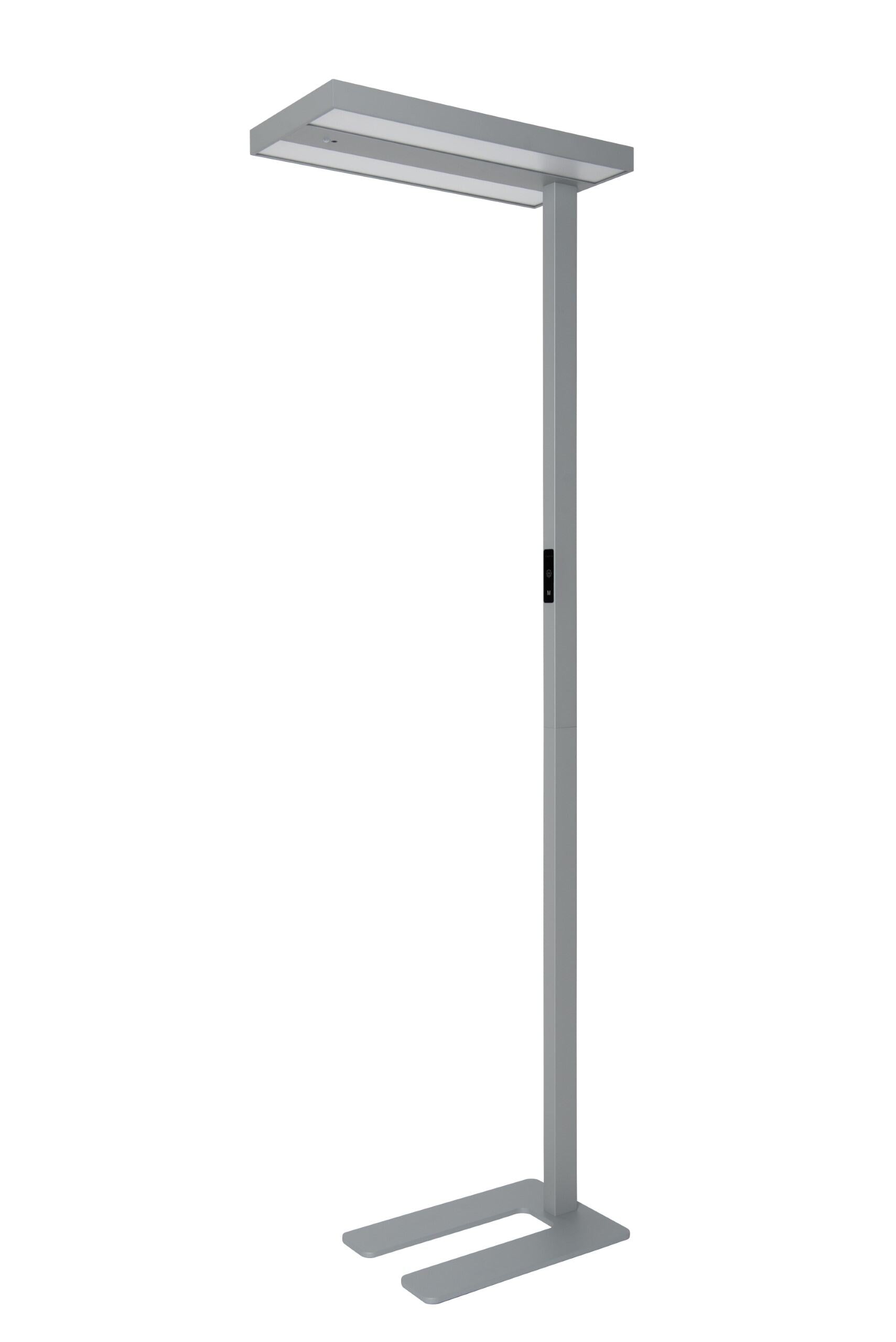 DOTLUX LED-Stehleuchte ASSISTsensor 60W 8750lm 4000K silber 5500lm up / 3250lm down