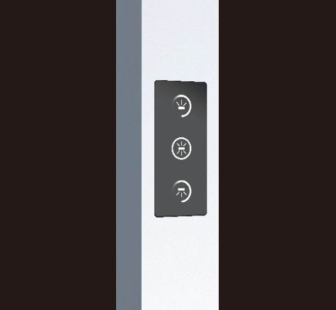 DOTLUX LED-Stehleuchte STYLEbutler 80W 4000K tageslichtabhängige Dimmung silber
