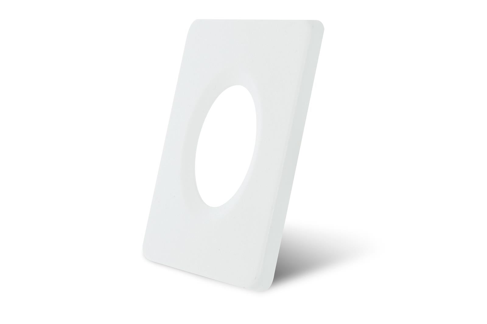 DOTLUX Zierring für MULTISCREW eckig weiss matt