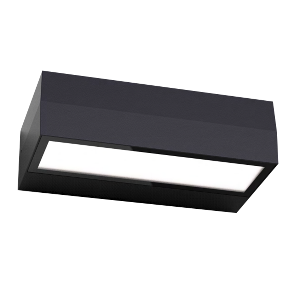 DOTLUX LED-Wandleuchte BRICK 10W COLORselect schwarz
