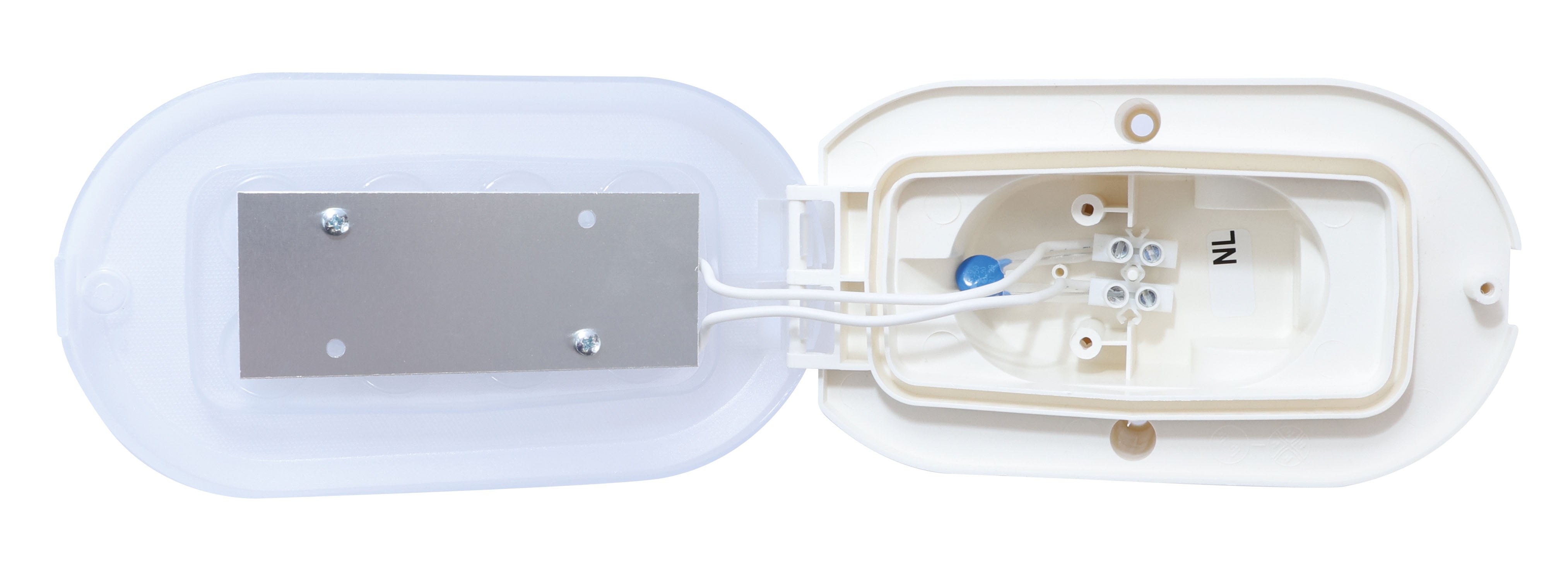 DOTLUX LED-Kellerleuchte OVAL 4,5W 4000K IP44