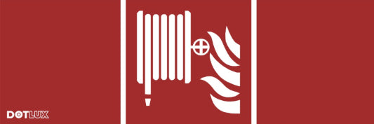 DOTLUX Piktogramm Schlauch (1Stück) für LED-Notleuchte EXITflat (Artikel 5406)