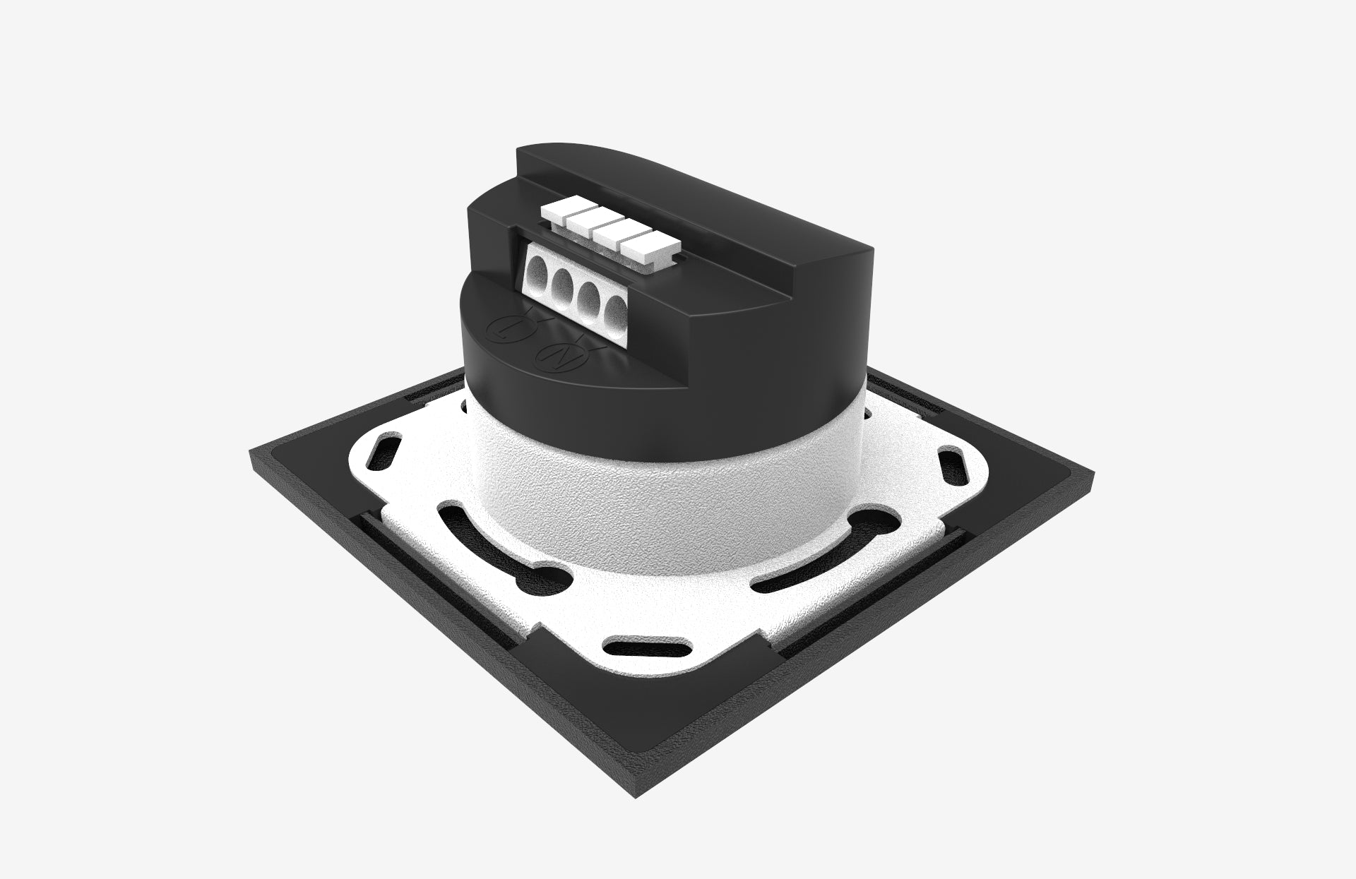 DOTLUX LED-Treppenleuchte EASYSTAIR 1,5 W 3000K schwarz