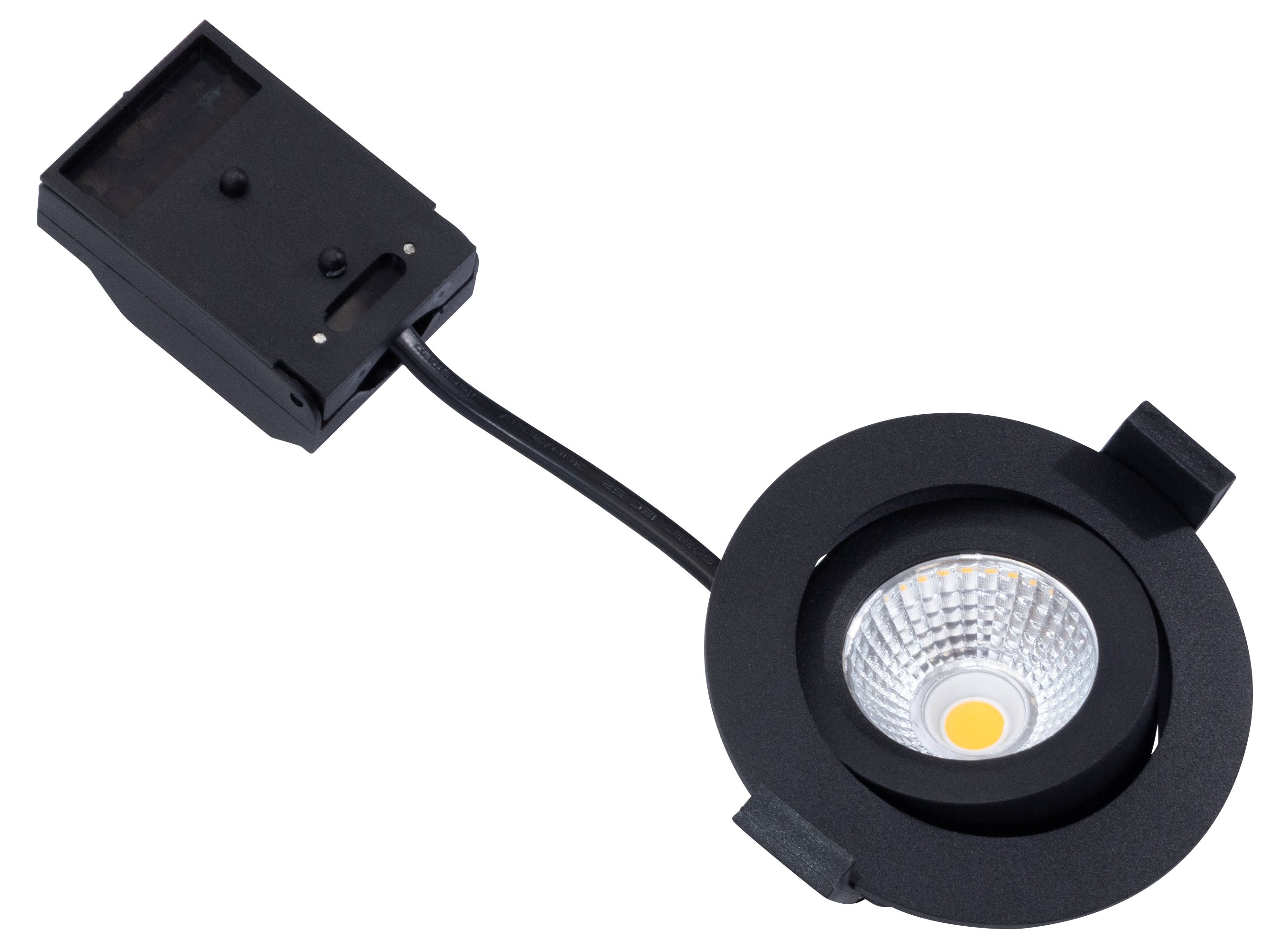 DOTLUX LED-Leuchte CIRCLEminidim 6W 3000K dimmbar schwarz