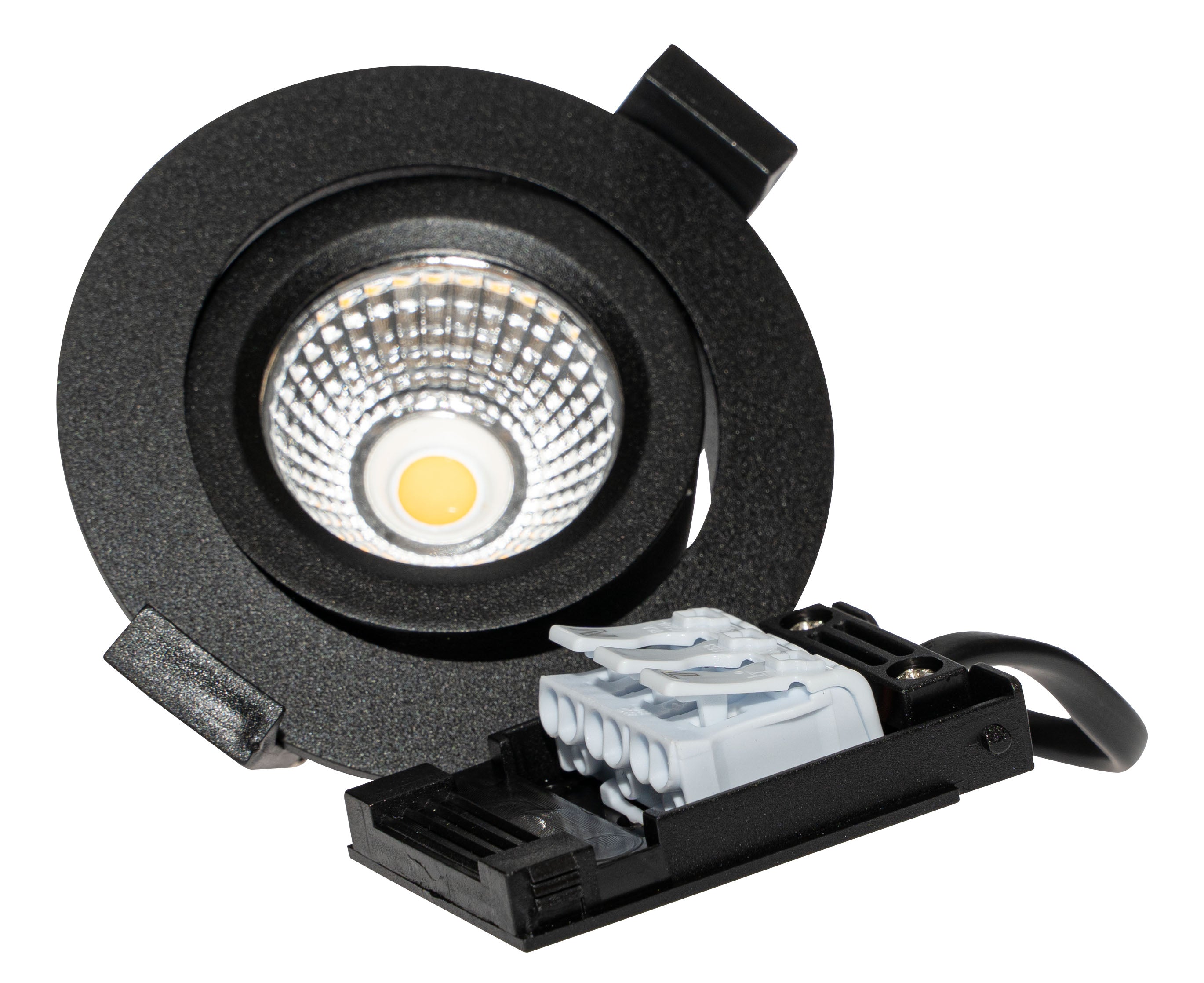 DOTLUX LED-Leuchte CIRCLEminidim 6W 3000K dimmbar schwarz